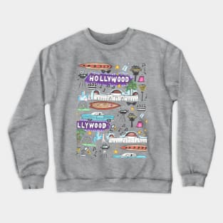 L.A California Crewneck Sweatshirt